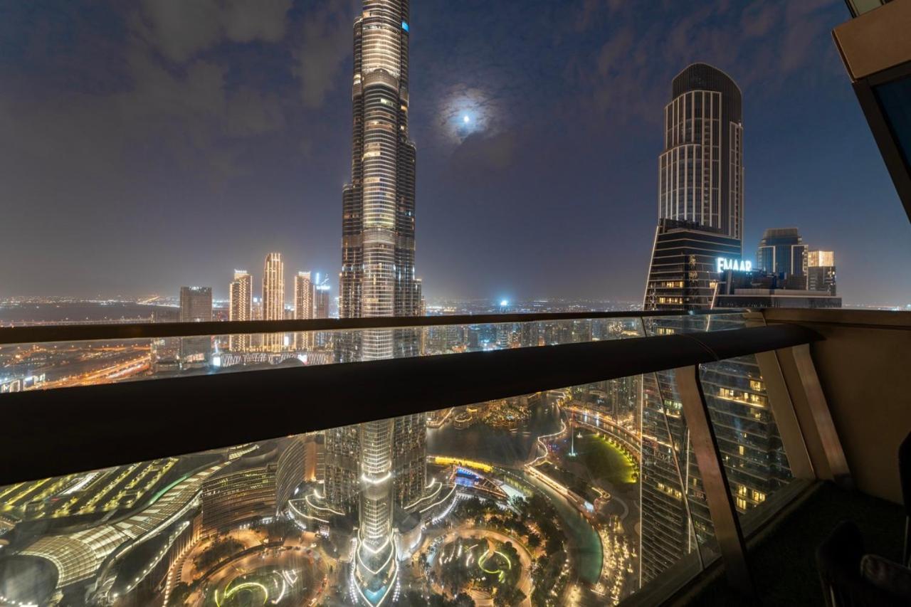 First Class 3Br With Full Burj Khalifa And Fountain View Dubai Luaran gambar