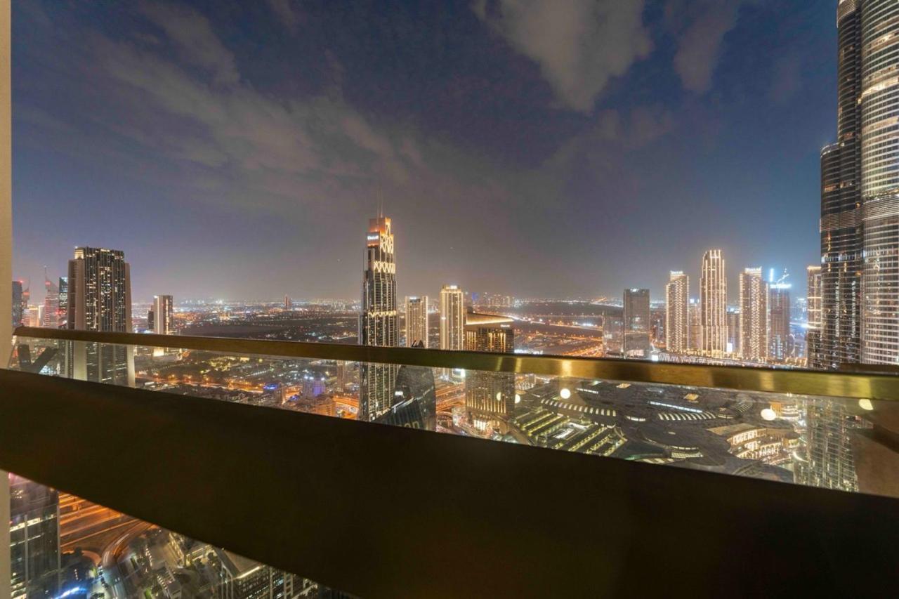 First Class 3Br With Full Burj Khalifa And Fountain View Dubai Luaran gambar